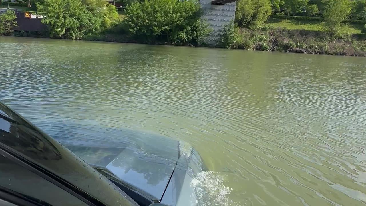 Driving a BYD in the River