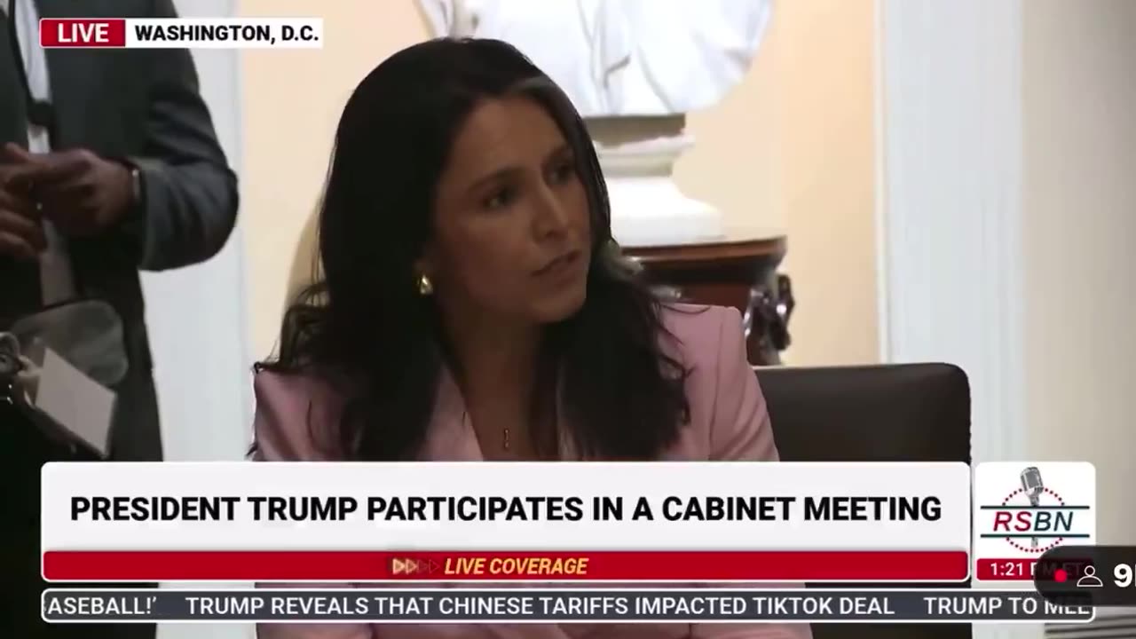 DNI Tulsi Gabbard says she's found evidence that voting machines can be hacked