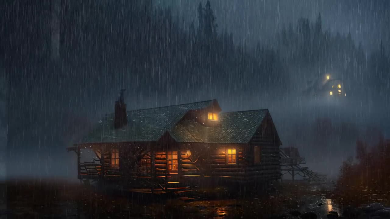 Thunder & Rain Storm | Meditation | Deep Sleep | Sounding Sleeply
