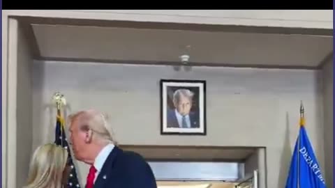 Trump Sees His Portrait