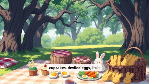 Thad the Rabbit & Jeff the Easter Chick's Big Easter Picnic Adventure