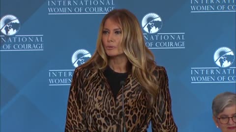 🚨Melania Trump at the 19th annual International Women of Courage Award Ceremony: