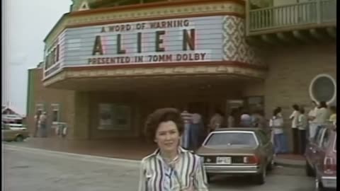 Alien [1979] movie opening interview with moviegoers