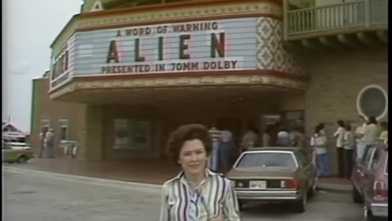 Alien [1979] movie opening interview with moviegoers