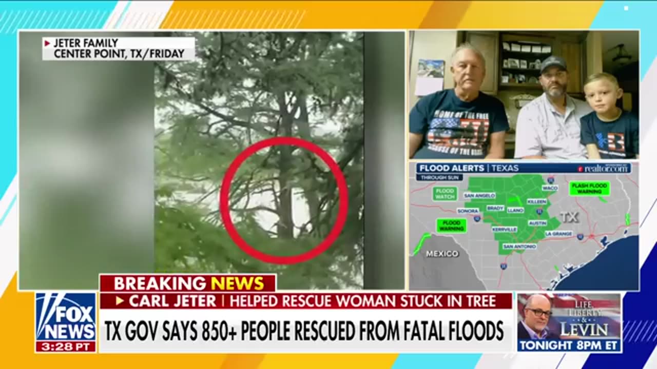Woman swept 20 miles downriver while clinging to tree: 'IN SHOCK'