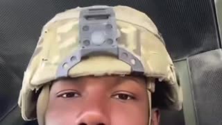 🚨 Young Black Military Man says, “if you don’t like America go to another country b*tch. I love this country. I protect this b*tch”