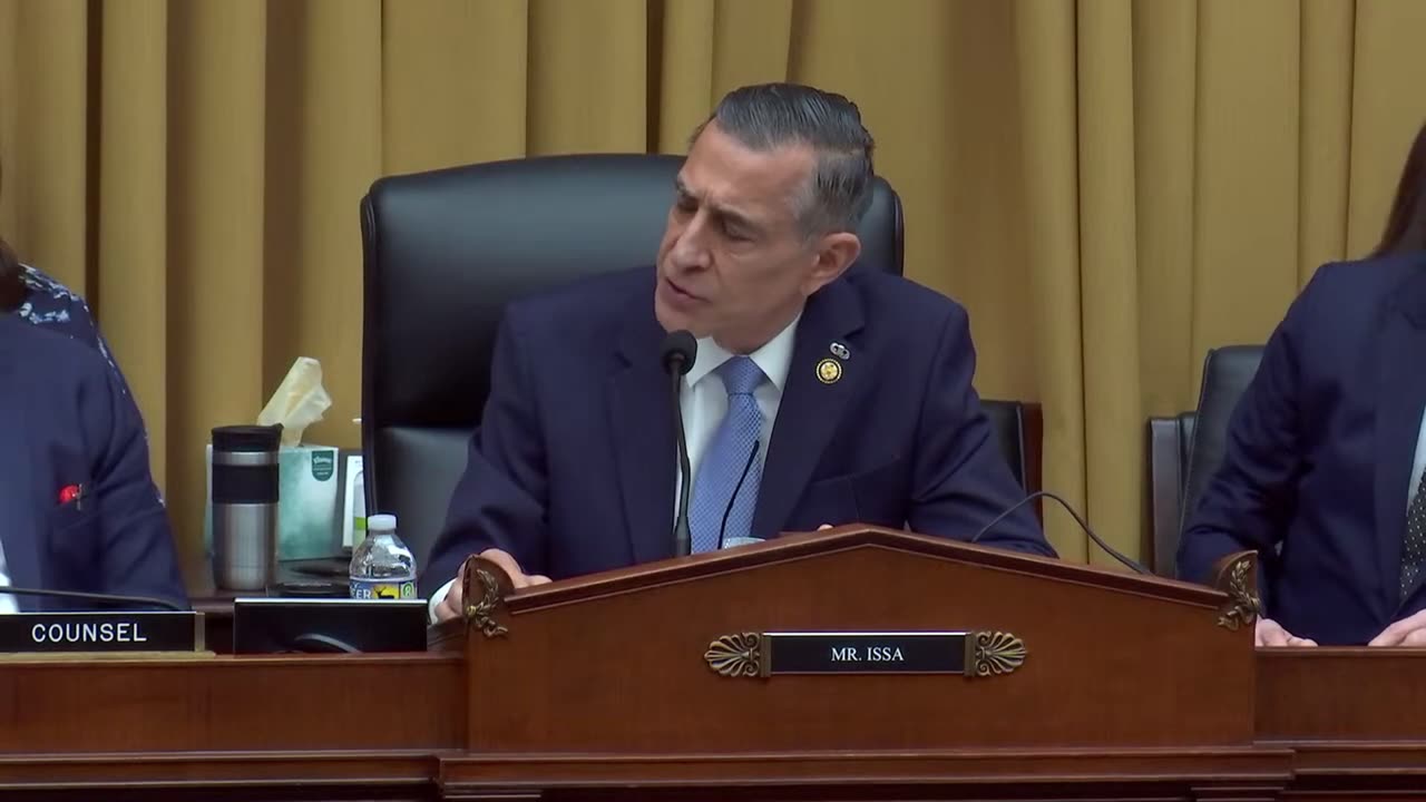 Darrell Issa Unleashes on H.R. 1789: The Game-Changer Against Political Prosecutions!