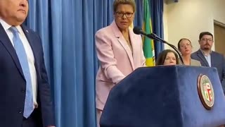 LA Mayor Karen Bass Says Riots 'Never Happened'