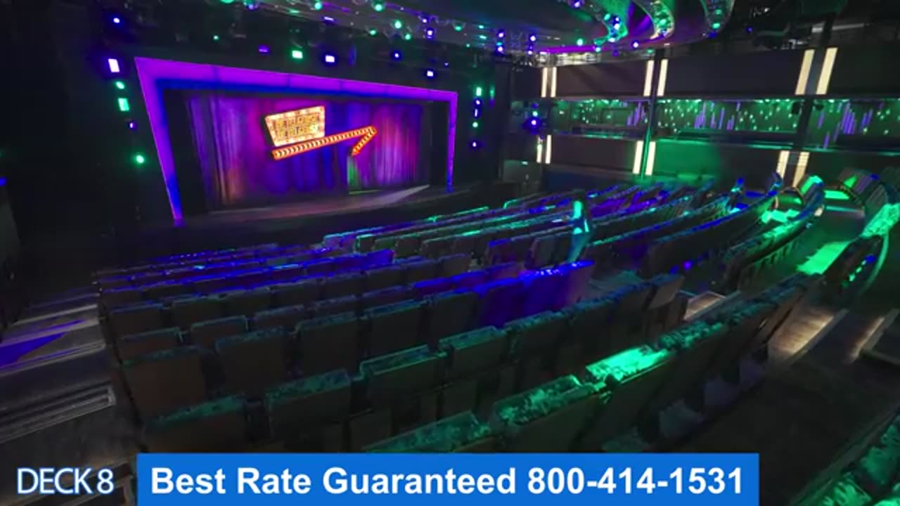 Luxurious cruise ship overall experience