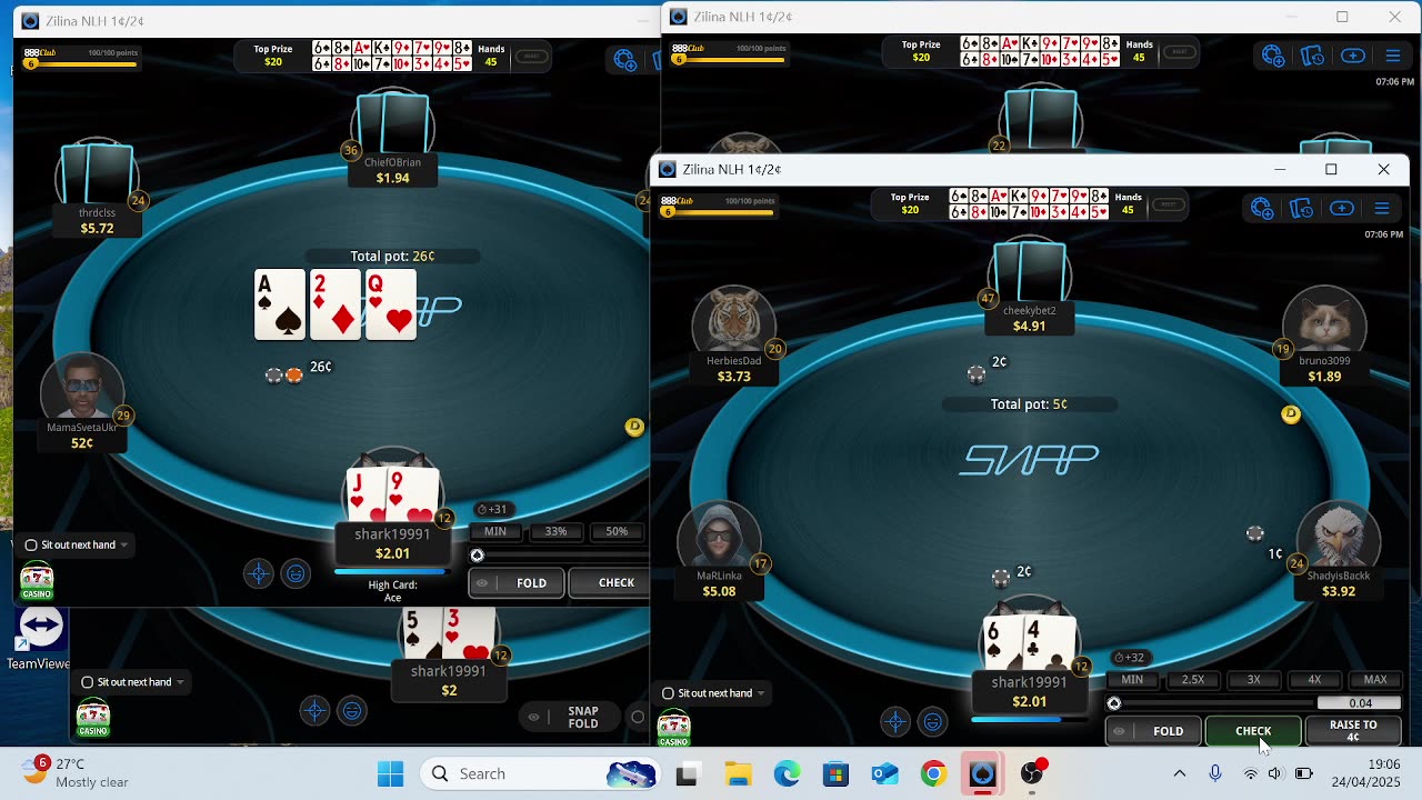 Poker stream