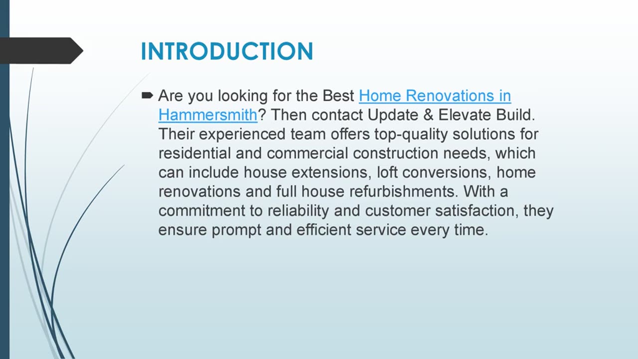 Best Home Renovations in Hammersmith
