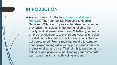 Best Boiler Installations in Holywell