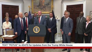 President Trump Signs an Executive Order, July 31, 2025