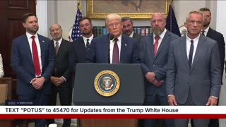 President Trump Signs an Executive Order, July 31, 2025