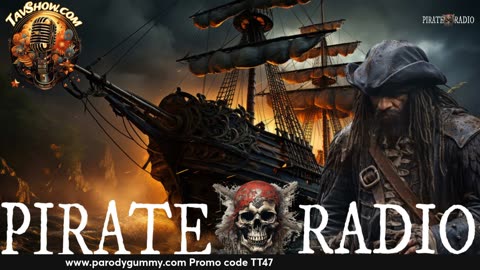 Pirate Radio 06/23/25 Happy Monday with Off the Cliff! / ParodyGummy.com Promo: TT47