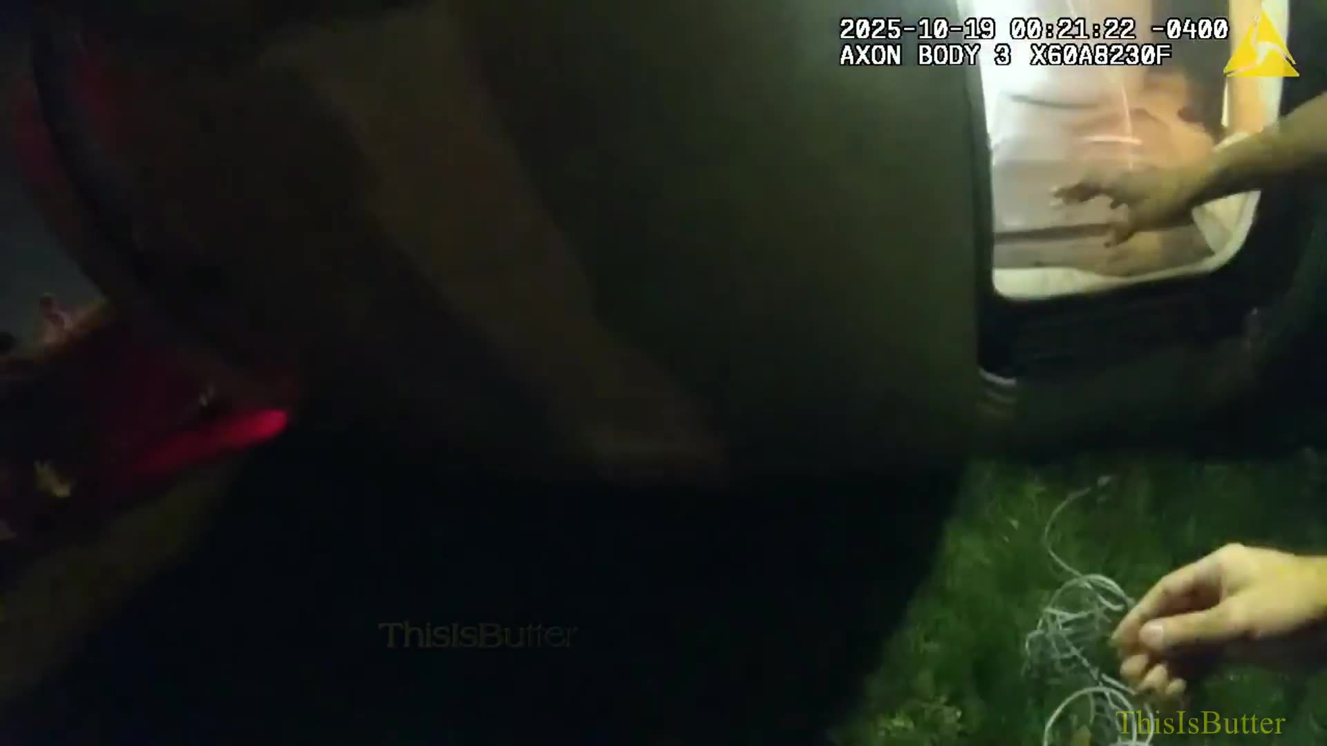 Bodycam shows Columbus officers, others roll car off occupant after bus crash