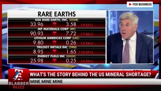 What's The Story Behind The US Mineral Shortage?