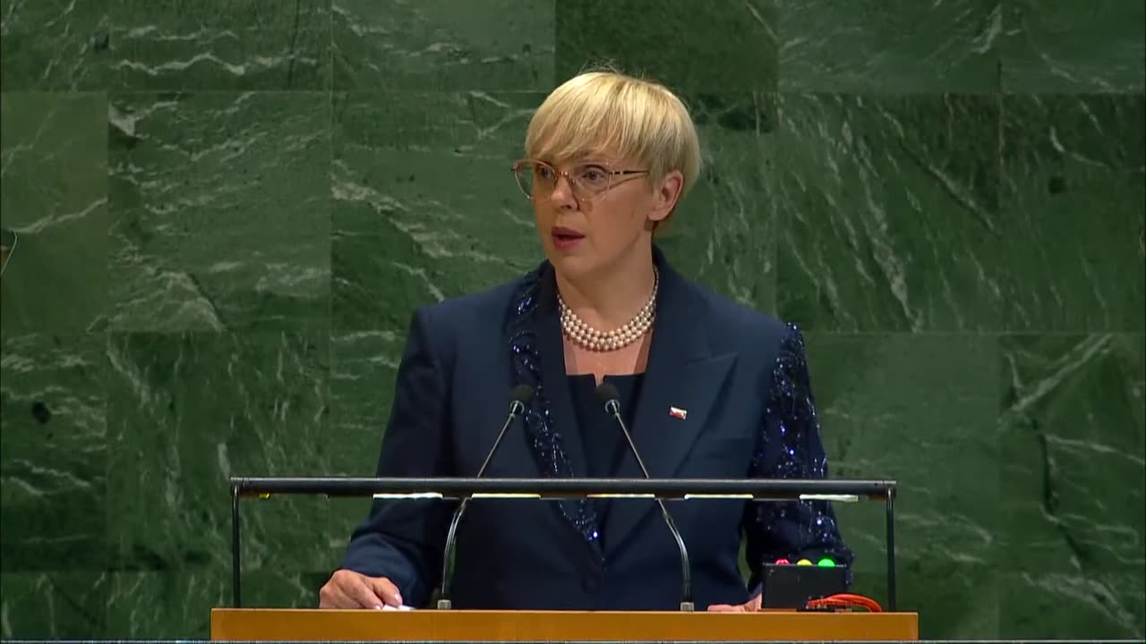 🇸🇮 “No Excuses Anymore” | Slovenia’s Nataša Pirc Musar at UN General Assembly