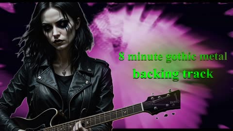 Backing track GOTHIC metal ORIGINAL TRACK - background 8 Minutes