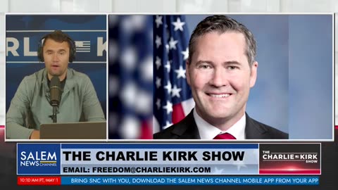 Charlie Kirk Calls Mike Waltz's Departure From National Security Advisor Role 'Positive Development'