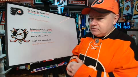 Ducks Trade Zegras to Flyers for Poehling and Draft Picks