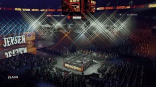 wwe 2k25 159 universe Shawn Spears VS Dude Love VS Brooks Jensen