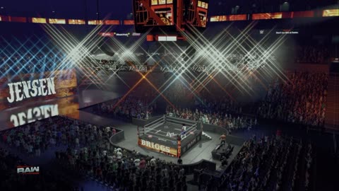 wwe 2k25 159 universe Shawn Spears VS Dude Love VS Brooks Jensen