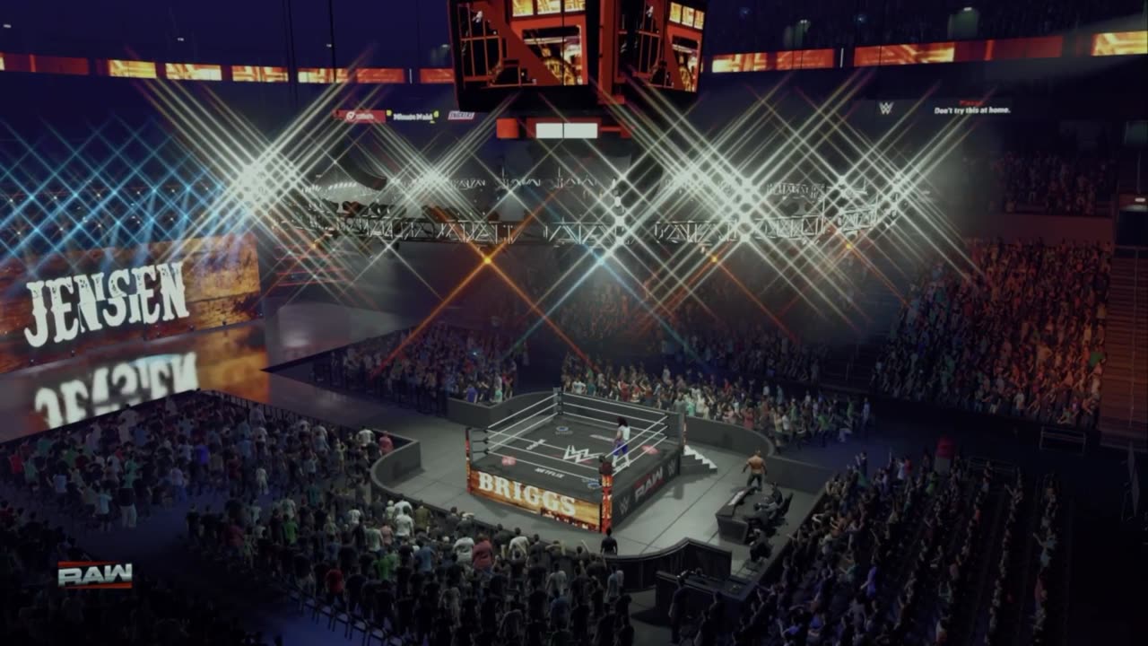 wwe 2k25 159 universe Shawn Spears VS Dude Love VS Brooks Jensen