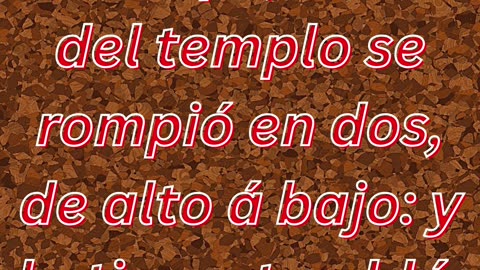 "La tierra tembló y los muertos resucitaron" Mateo 27:51-52 #shorts #youtube #ytshorts #jesus #views
