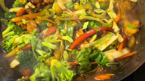 Quick Chicken Stir-Fry _ Taste of Guyanese and American_