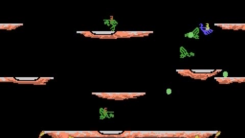 Colecovision Longplay - Joust - US - UL