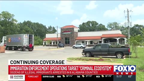 of federal search warrants throughout Alabama, nearly 50 people were arrested.