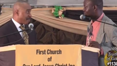 Part 3 - Apostle Pastor Gino Jennings sabbath debate