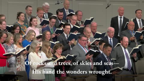 This Is My Father's World • Congregational