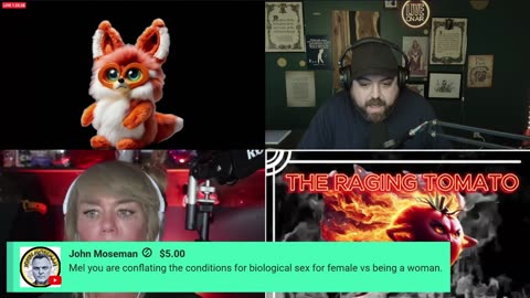Debate; Is gender different than sex? w/ Mel Cosmic Fox 5-16-25