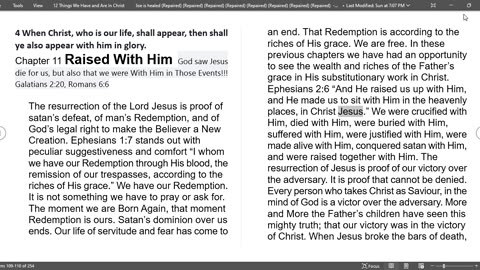 Spirit, Soul, Body Confession and Raised With Him!!