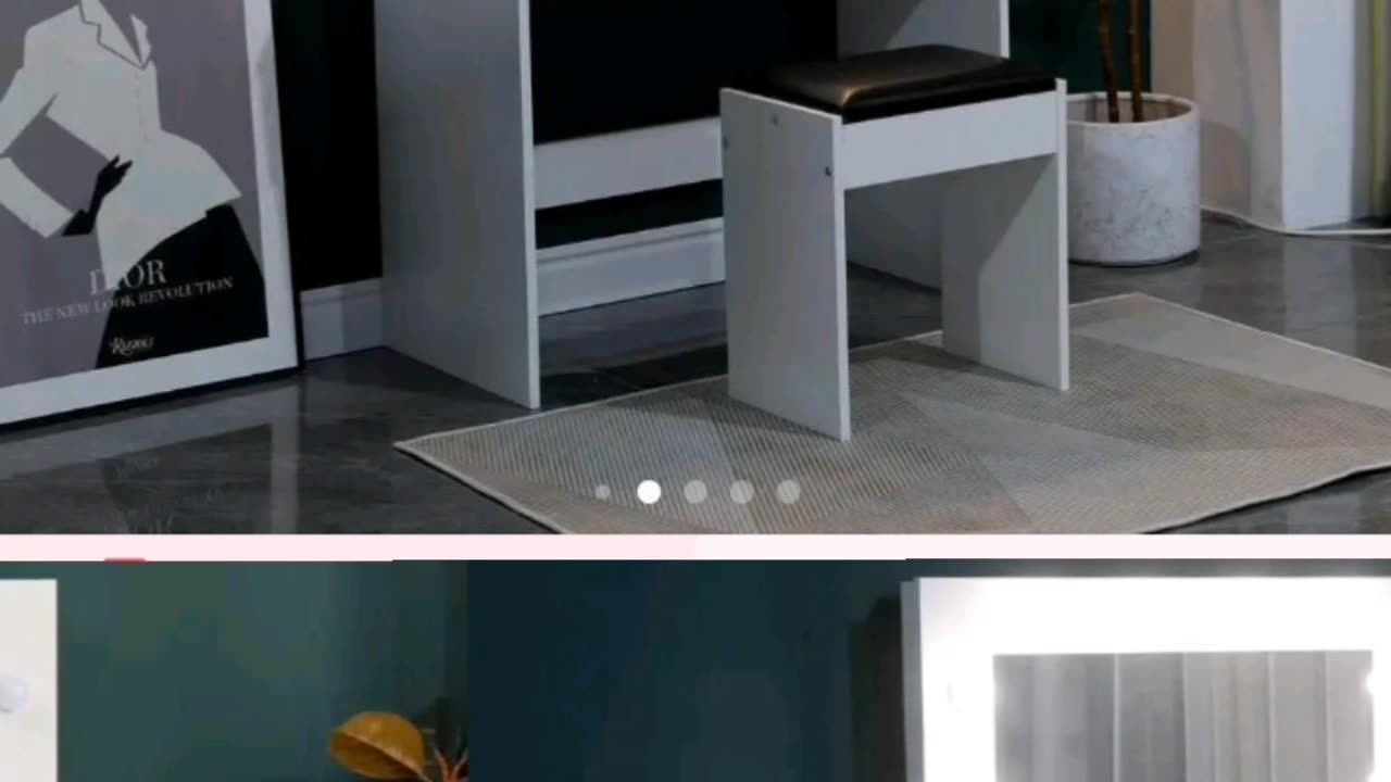 Designs Dressing Table in White – the perfect blend of elegance and function