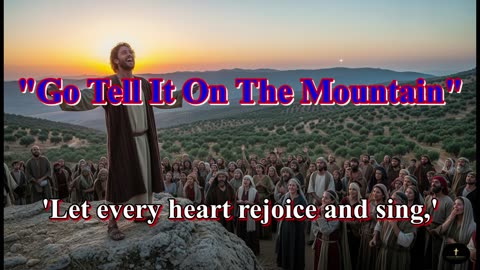 Go Tell It On The Mountain, The light of hope has come to shine,