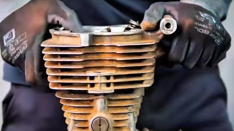 Part 2 50 YEARS OLD HONDA MOTORCYCLE RESTORATION DISASDEMBLY