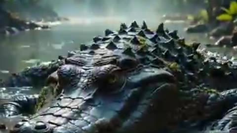 Crocodile Evolution: From Baby to 10,000-Year-Old Titan AI