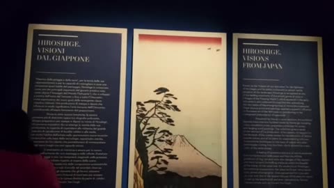 Hiroshige Exhibition, Scuderie del Quirinale, Rome