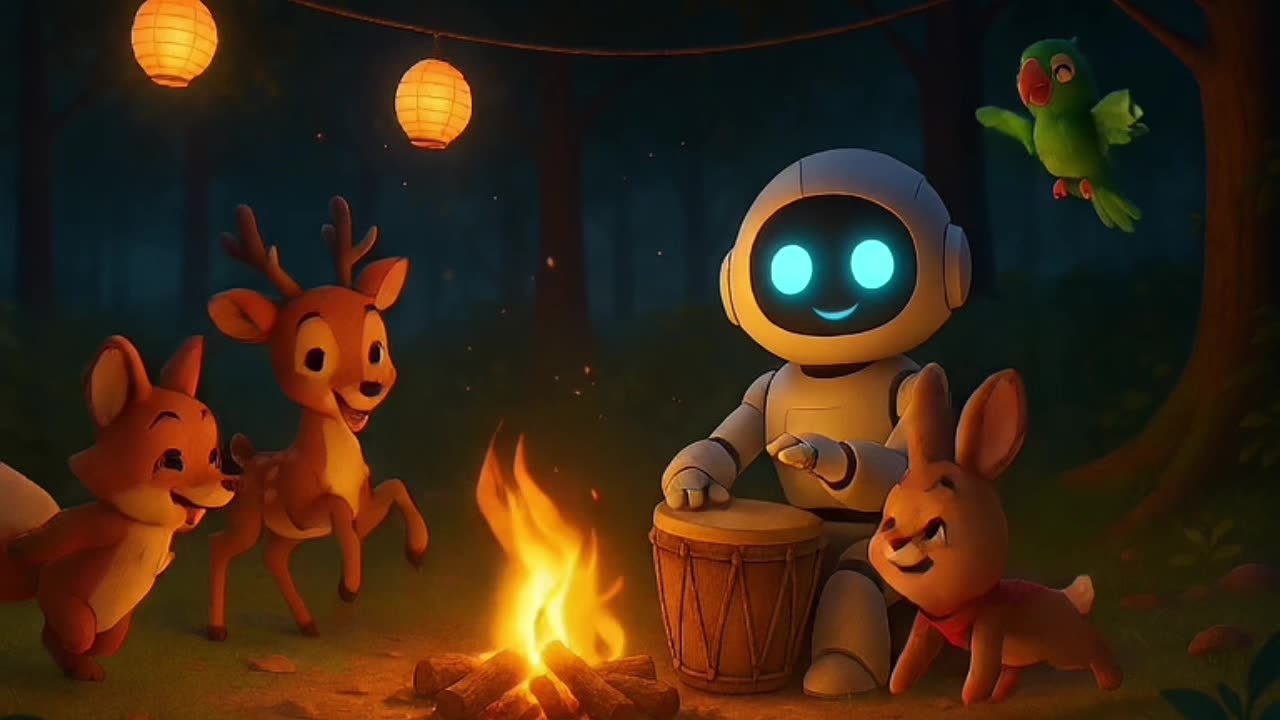 “The Robot Who Found a Family | Heart-Touching Animated Story”
