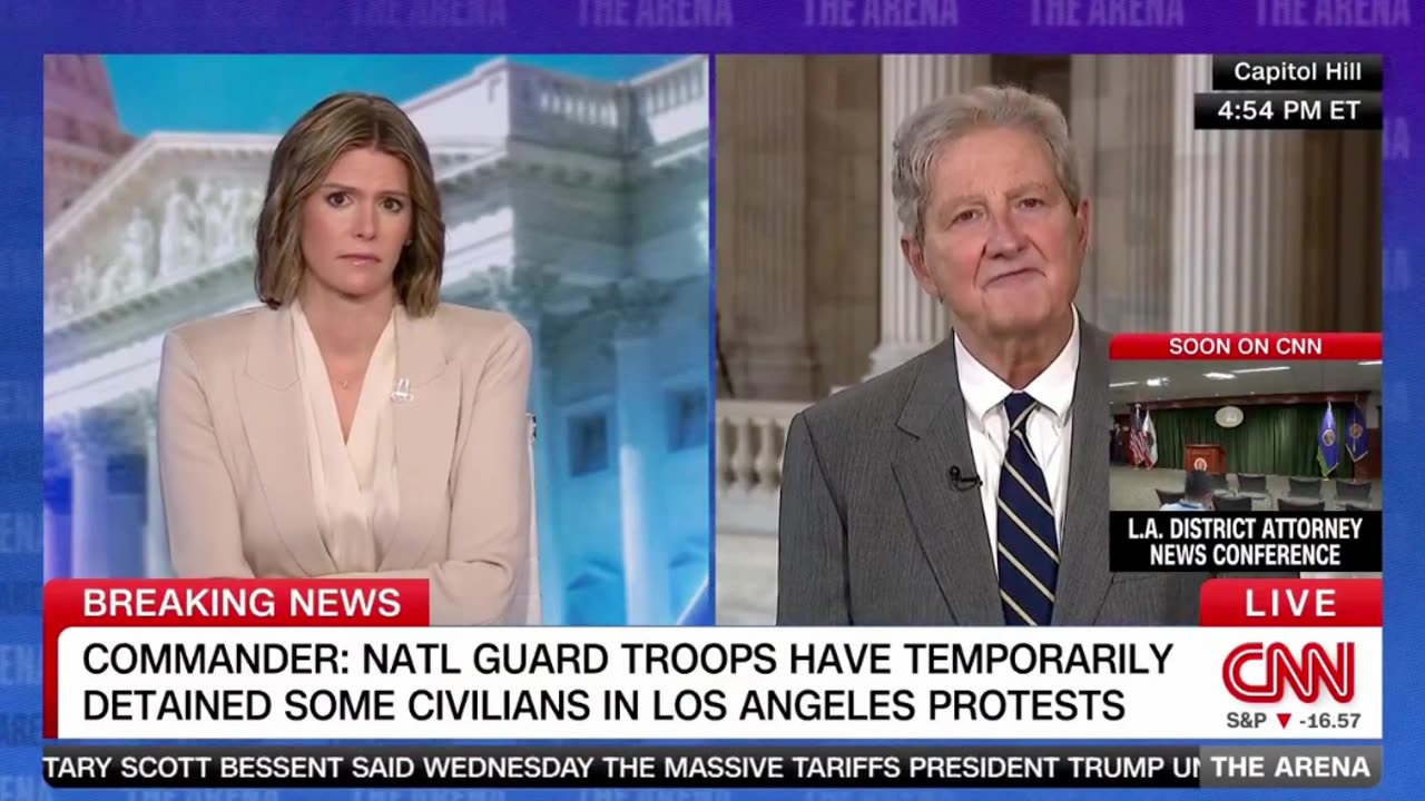 Sen. John Kennedy on Gov. Gavin Newsom and the LA riots