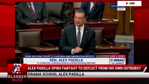 Alex Padilla Spins Fantasy To Deflect From His Own Outburst