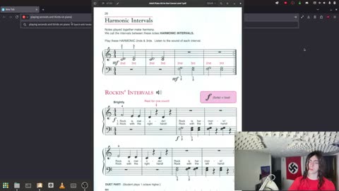 Learning Piano for an Irrespectible 20 min. then
