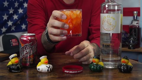Anthony Newton - White Claw Pineapple Vodka & Mtn Dew Gamefuel Citrus Cherry Soda