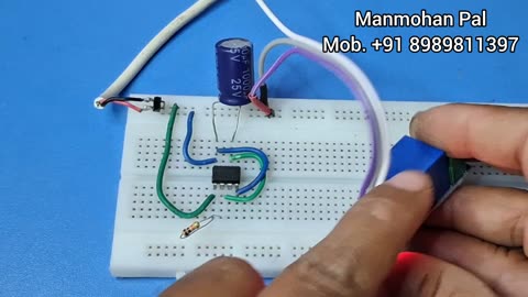 IC 555 Delay ON-OFF Timer | Dual 555 Timer Project | Automatic Relay Timer by Manmohan Pal