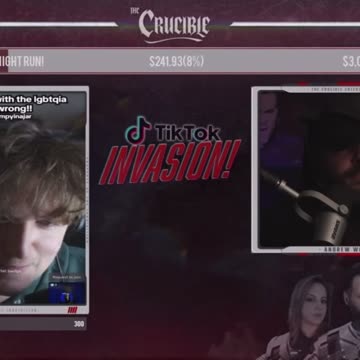 My first appearance on ‘The Crucible’ Tik Tok Invasion