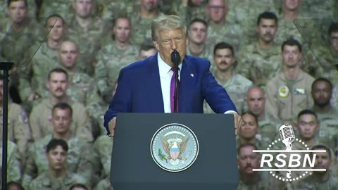 RSBN 2 - President Trump speaks to Troops at Al Udeid Air Base in Qatar. - 5-15-25