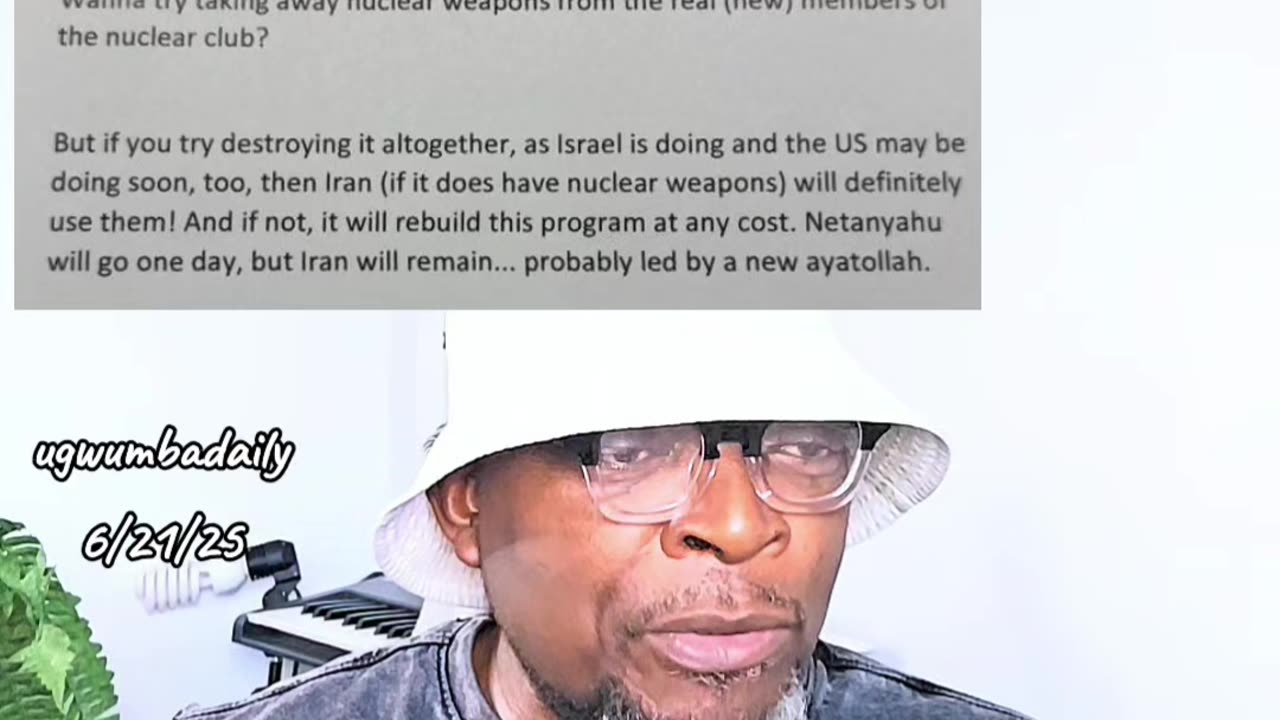 Iran and Russia tease the possibility of Iranian nukes.